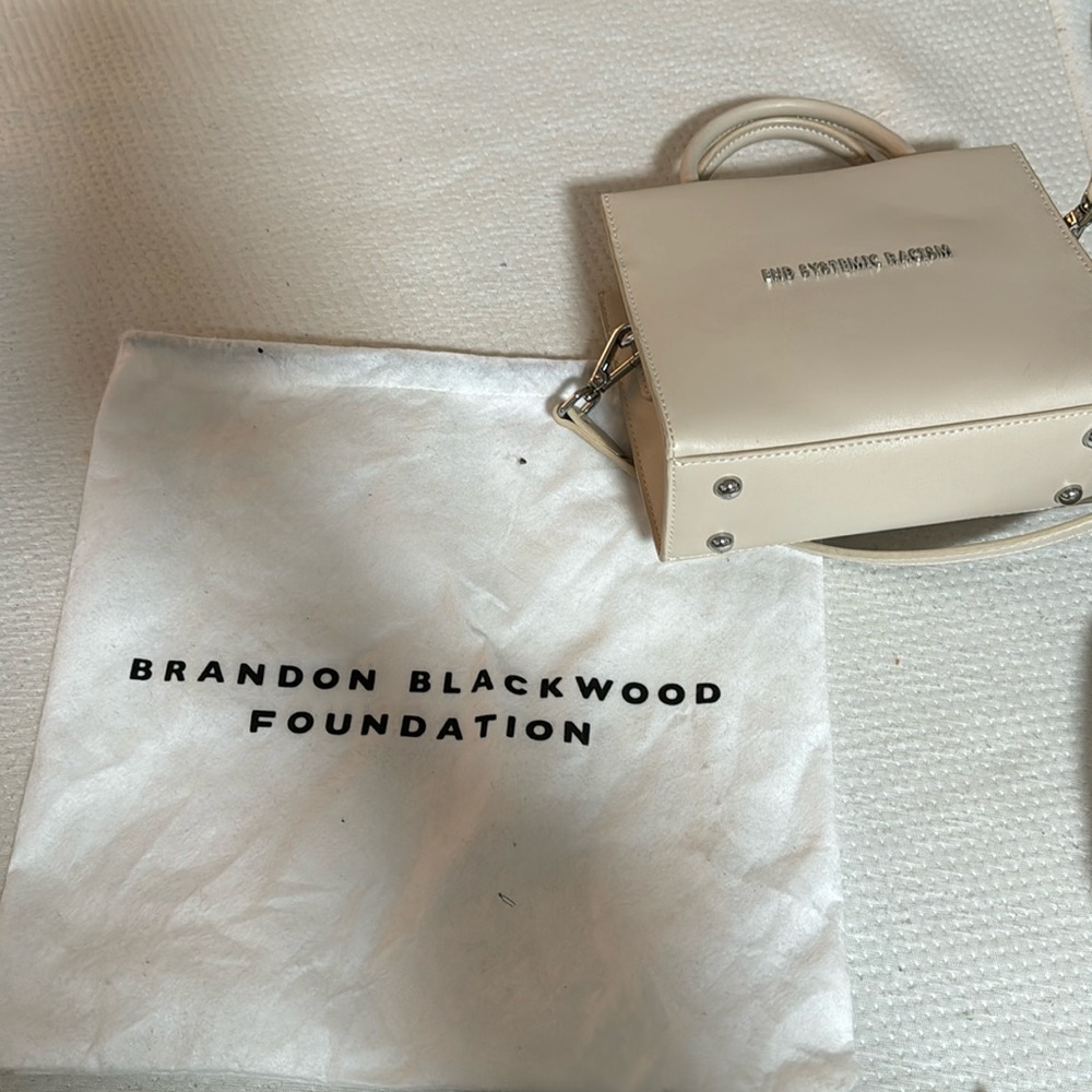 Brandon Blackwood end systemic racism bag